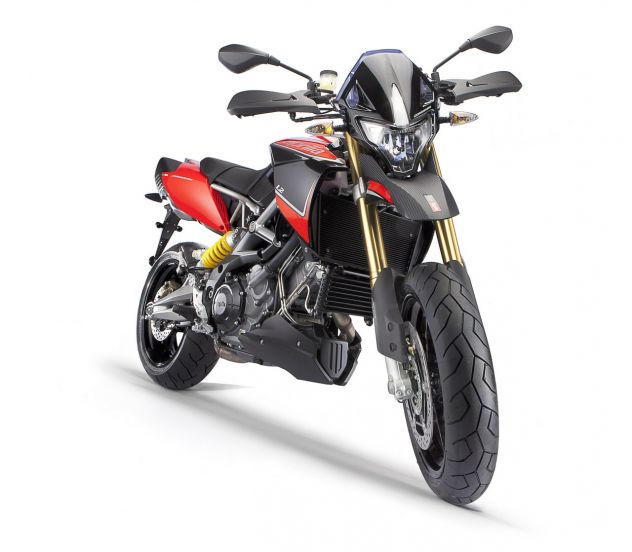 Aprilia Dorsoduro 750 1200 portatarga bauletto plexiglass terminale di scarico - Foto 3