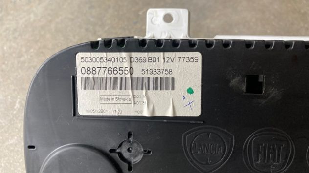 Quadro strumenti Fiat Panda 1.2 benzina del 2015 (51933758) - Foto 4