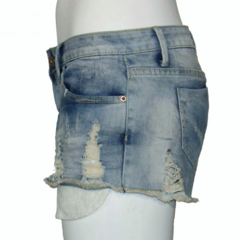 Shorts da donna in jeans - tg. 40 - Foto 4