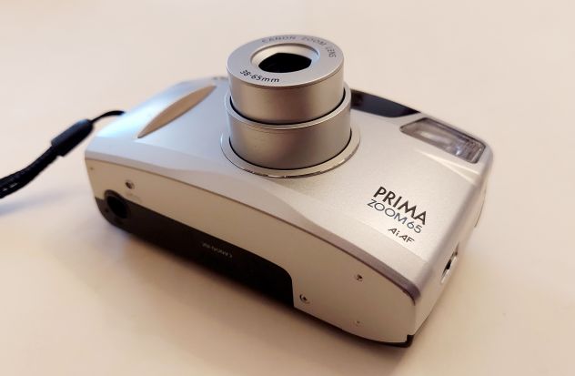 Macchina fotografica Canon Prima Zoom 65 compatta formato 35mm - Foto 3
