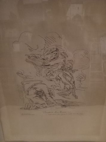 STAMPA CON CORNICE DI ANTIQUARIATO - Foto 2
