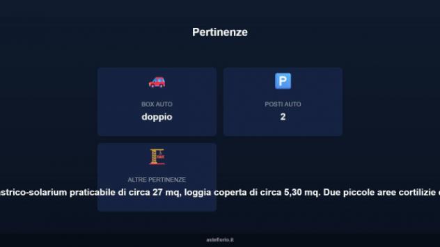 Immobile in asta di 224 m² con più di 5 locali e box auto doppio in vendita a Valledoria - Foto 15