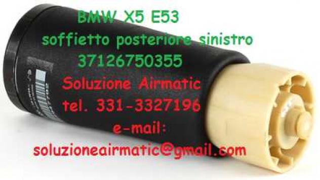 BMW X5 E53 soffietto posteriore airmatic sinistro 37126750355