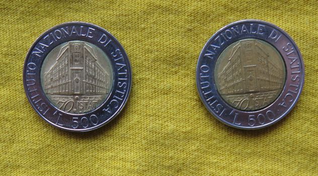 500 LIRE DEL 1996 DELLA REPUBBLICA ITALIANA CON VARIANTE DI CONIO - - Foto 3