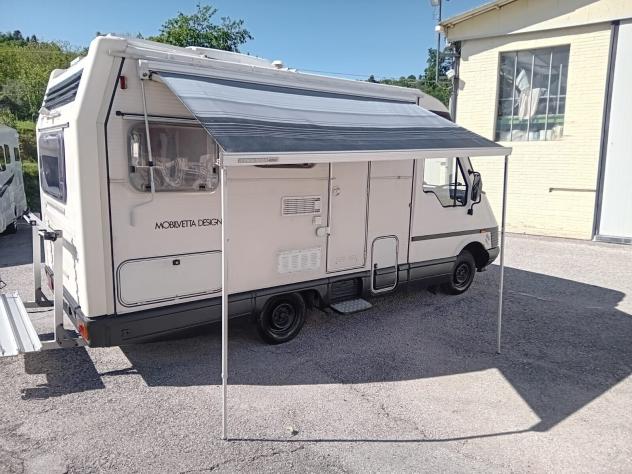 MOTORHOME MOBILVETTA DUCATO BASCULANTE FOTOVOLTAICO DINETTE A FERRO DI CAVALLO CAMPEGGIO CAMPER USATI GENERALI 1729 - Foto 5