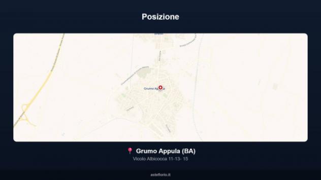 Immobile in asta di 158 m² con più di 5 locali in vendita a Grumo Appula - Foto 2