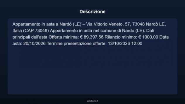 Immobile in asta di 100 m² in vendita a Nardò - Foto 10