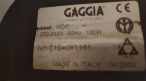 Macinacaffe Gaggia carcassa in PVC - Foto 6