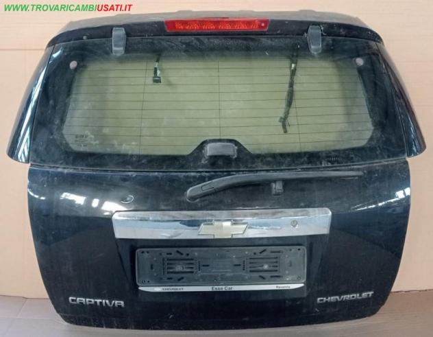 PORTELLO POST. GRIGIO SCURO MET. C/MOT VTR APRIBILE  Carrozzeria  Lamierati esterni  Portello  Portello post. CHEVROLET - CAPTIVA - 01-02-2011 - 01-12