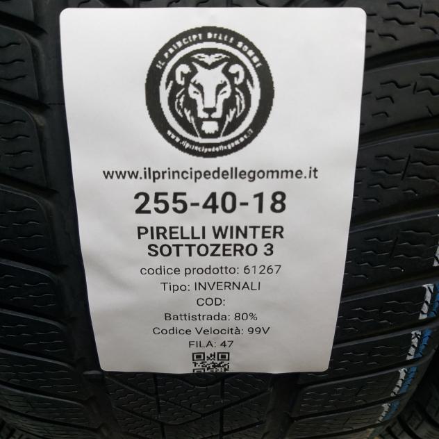 4 GOMME 255 40 18 PIRELLI A61267 - Foto 2