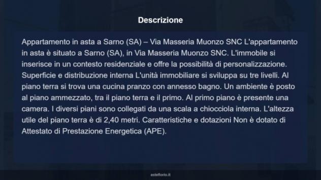 Immobile in asta di 50 m² in vendita a Sarno - Foto 10