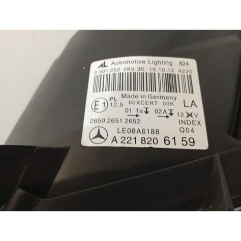 MERCEDES S W221 LCI Faro Anteriore Bi-Xenon Night Vision Sinistro - 18789 - Foto 8