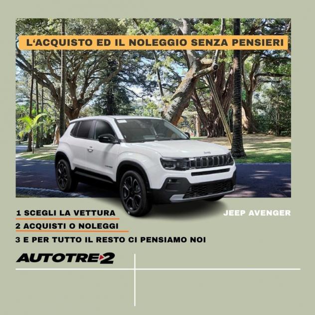 Jeep Avenger Avenger 1.2 turbo Longitude fwd 100cv