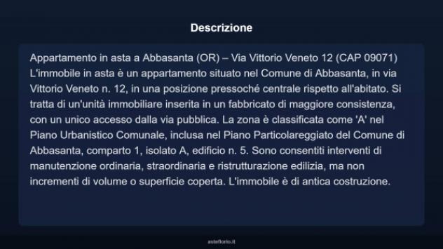 Immobile in asta di 159 m² con più di 5 locali in vendita a Abbasanta - Foto 4