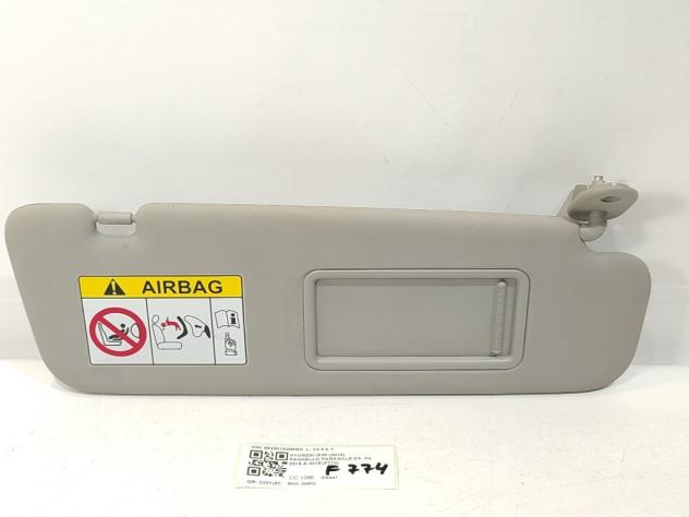 PARASOLE ALETTA LATO PASSEGGERO HYUNDAI iX20 Serie 852201K000ED D4FC (1019)
