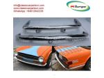 Triumph TR6 (1969-1974) bumpers by stainless steel new