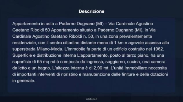 Immobile in asta di 65 m² in vendita a Paderno Dugnano - Foto 11
