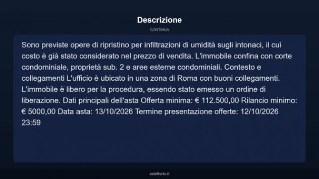 Immobile in asta di 127 m² in vendita a Roma - Foto 10
