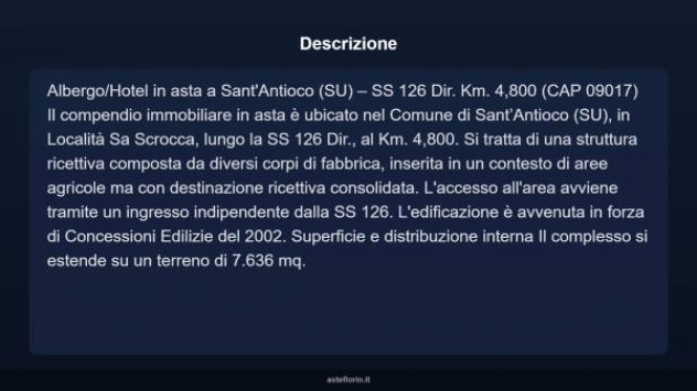 Immobile in asta di 7636 m² in vendita a Sant'Antioco - Foto 3