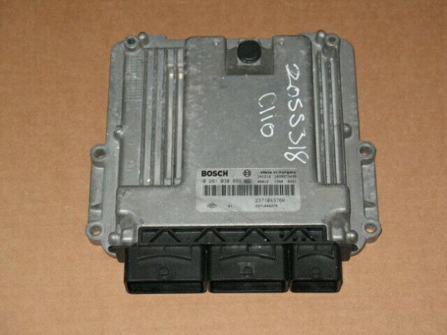 0281030899 ECU RENAULT CAPTUR CLIO 1.5 0281030899 237104376R 237104627r - Foto 3