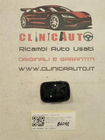 PULSANTIERA POSTERIORE SINISTRA MERCEDES Classe A W169 4° Serie A2518200510 640940 (08) - Foto 3