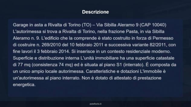 Immobile in asta di 74 m² in vendita a Rivalta di Torino - Foto 10