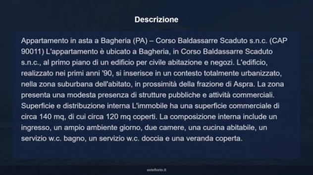 Immobile in asta di 140 m² con più di 5 locali in vendita a Bagheria - Foto 9
