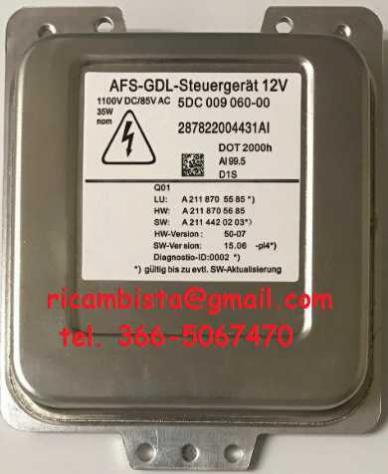 5DC009060-00 Mercedes Classe E W211 centralina fari xeno