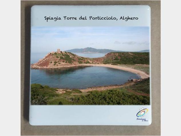 Calamita in Ceramica quadrata Personalizzata o a s - Foto 2