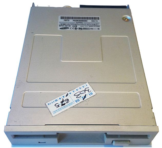 Floppy Drive 34pin, Samsung SFD-321B (stock 2) - Foto 4