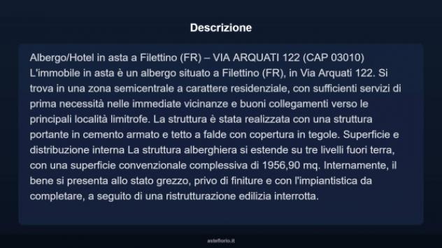 Immobile in asta di 1956 m² in vendita a Filettino - Foto 3