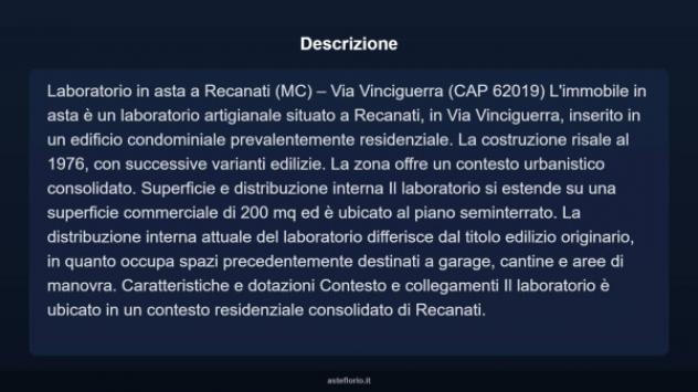 Immobile in asta di 200 m² in vendita a Recanati - Foto 9