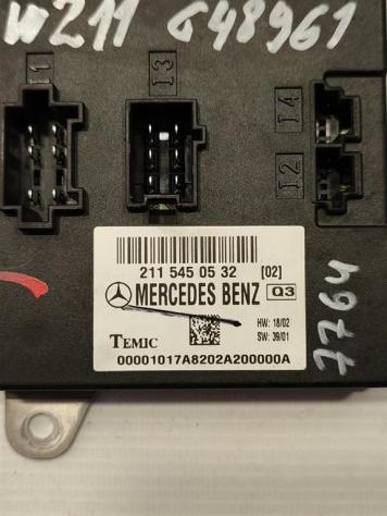 CENTRALINA MODULO DI CONTROLLO MERCEDES Classe C Berlina W203 2115450532 648961 diesel 3222 (0004) - Foto 2