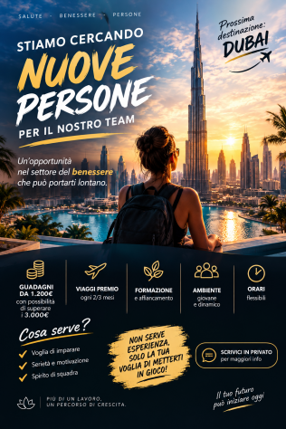 consulente junior - settore benessere