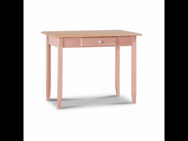 Mobili Rustici in Legno: Scrittoio in Legno con Cassetto Rosa