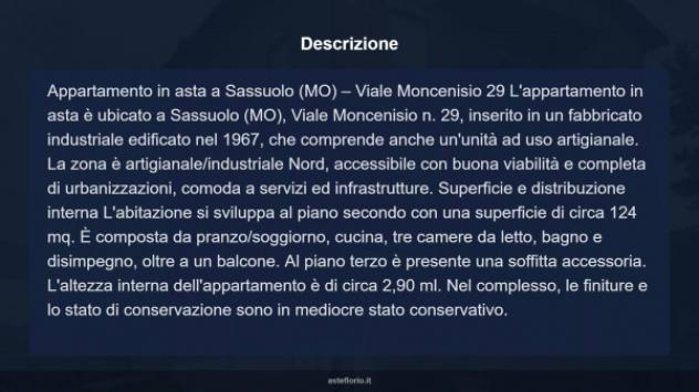 Immobile in asta di 124 m² in vendita a Sassuolo - Foto 5