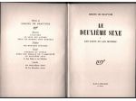 Le deuxieme sexe - Les faits et les mythes