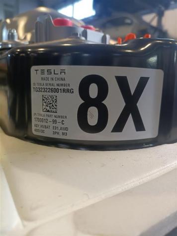 PACCO BATTERIA TESLA Model 3 Serie 170001299B 3D3/3D7 elettrica 1 (17)