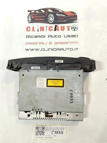 AUTORADIO MERCEDES Classe A W169 4° Serie A1699002900 640940 (08) - Foto 5