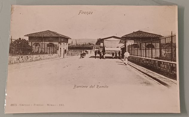 FIRENZE.Barriera del Romito. Cartolina viaggiata nel 1912.. - Foto 3