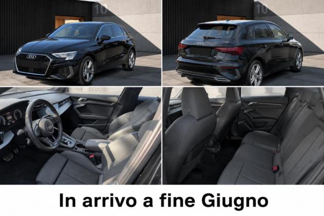 Audi A3 Sportback 1.5 tfsi mhev S line edition 150cv s-tronic