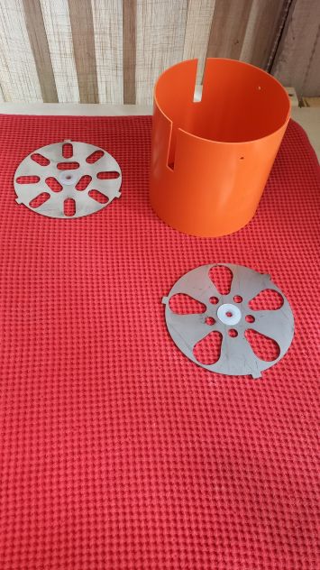 trafila e supporto pasturatore tritasarde elettrico