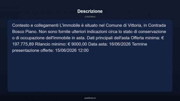 Immobile in asta di 100 m² in vendita a Vittoria - Foto 3