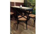 Sedie thonet  vintage  nero consumato