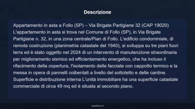 Immobile in asta di 50 m² in vendita a Follo - Foto 6