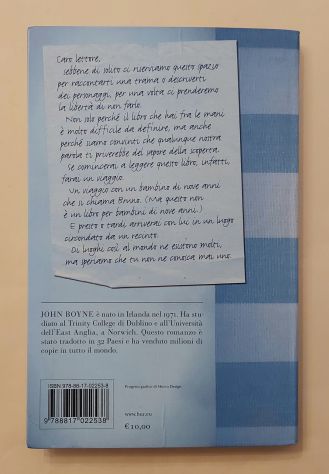 Il bambino con il pigiama a righe di John Boyne Ed.Rizzoli, 2009 come nuovo - Foto 4