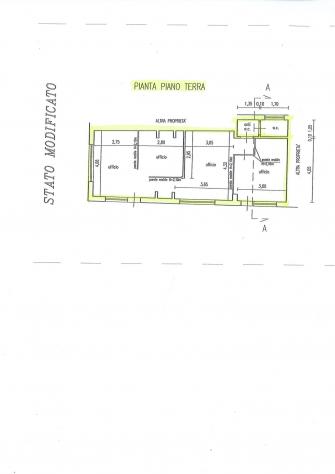 Locale comm.le/Fondo in affitto a Pontedera 55 mq Rif: 743544