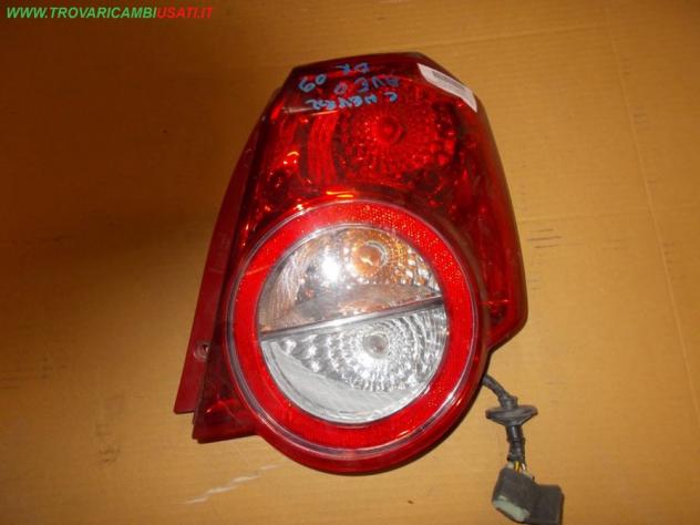 FANALE POST.D. CHEVROLET AVEO (T250)  Parti elettriche  Fanaleria  Fanali  Fanale post. sx. CHEVROLET - AVEO - 01-06-2008 - 01-06-2011