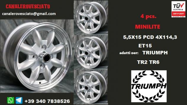 Minilite 5,5x 15 4x114,3 et15 triumph