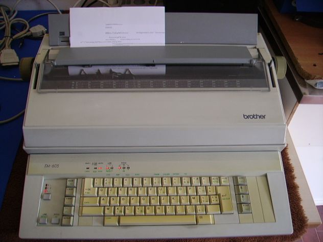 Macchina da scrivere Brother - Foto 2